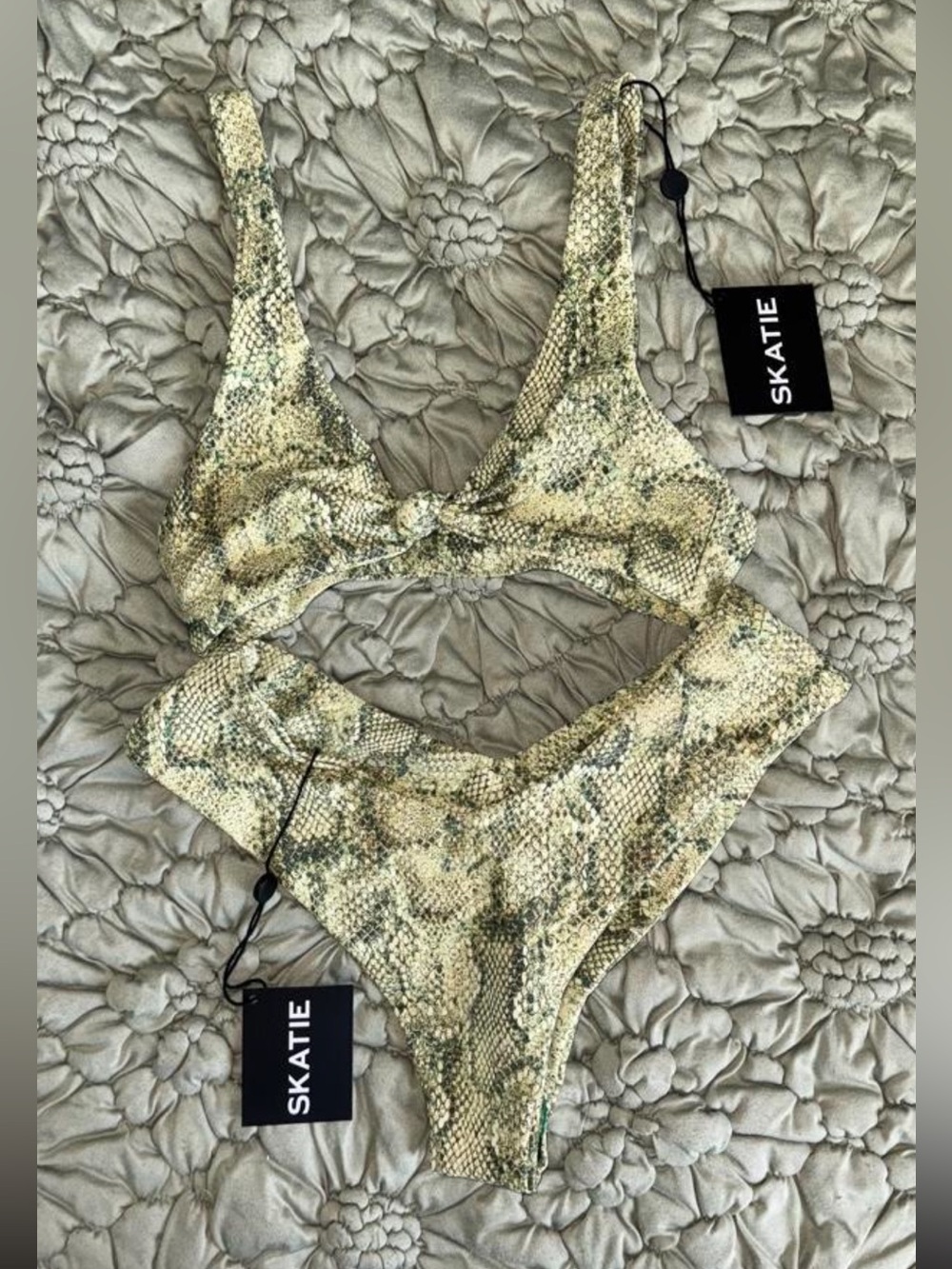 Skatie Snake Skin Bikini